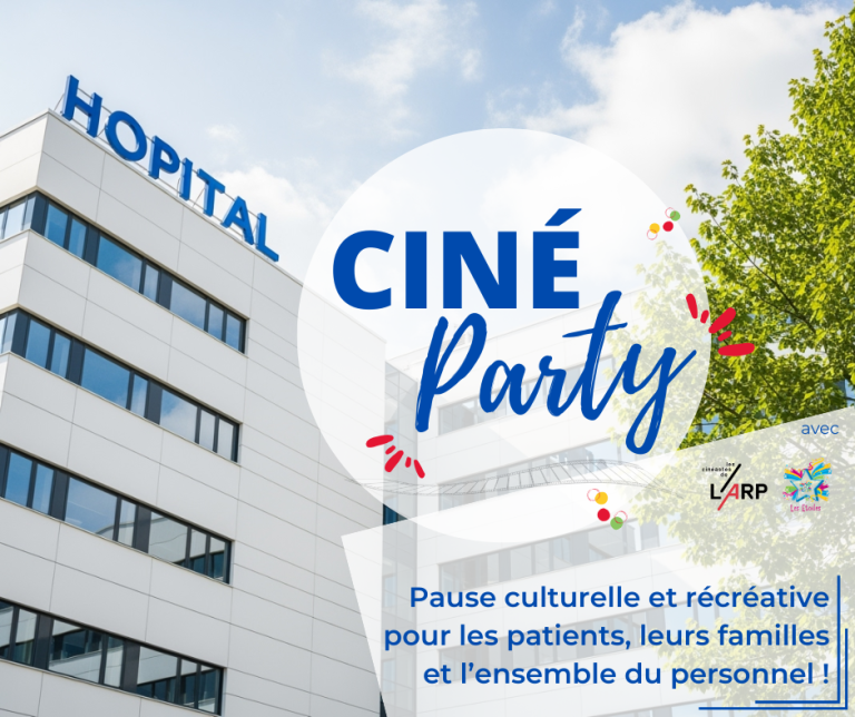 Lire la suite à propos de l’article Ciné-Party : la joie du cinéma pour tous à l’hôpital