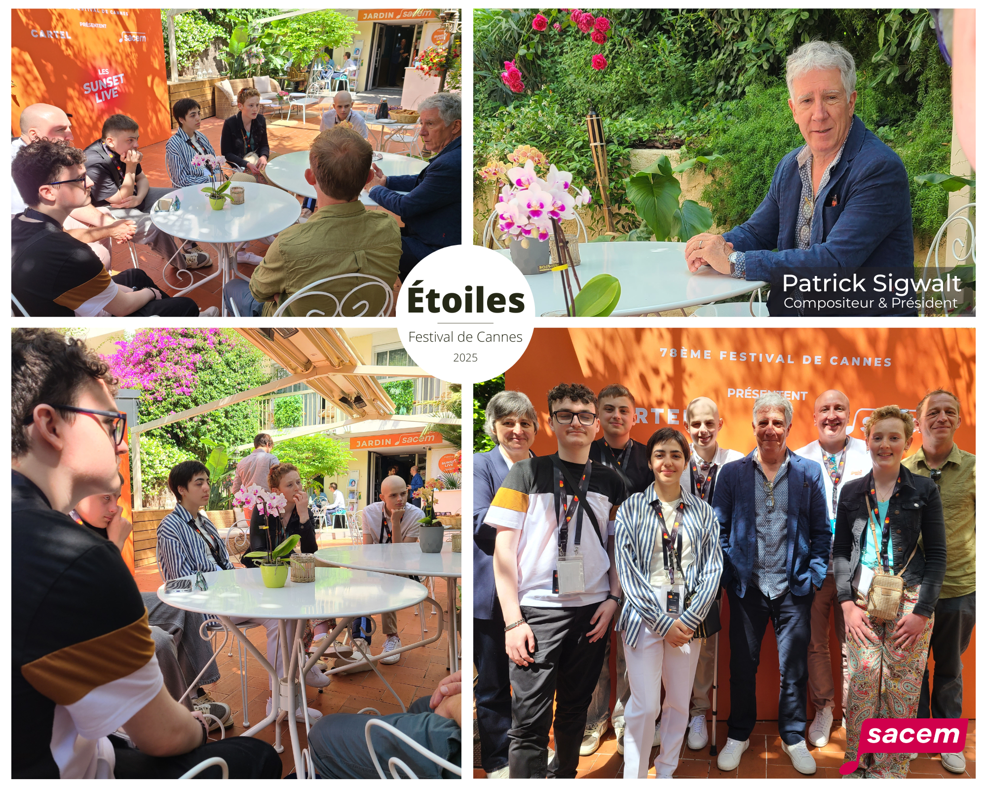 You are currently viewing Rencontre avec la SACEM et Patrick Sigwalt