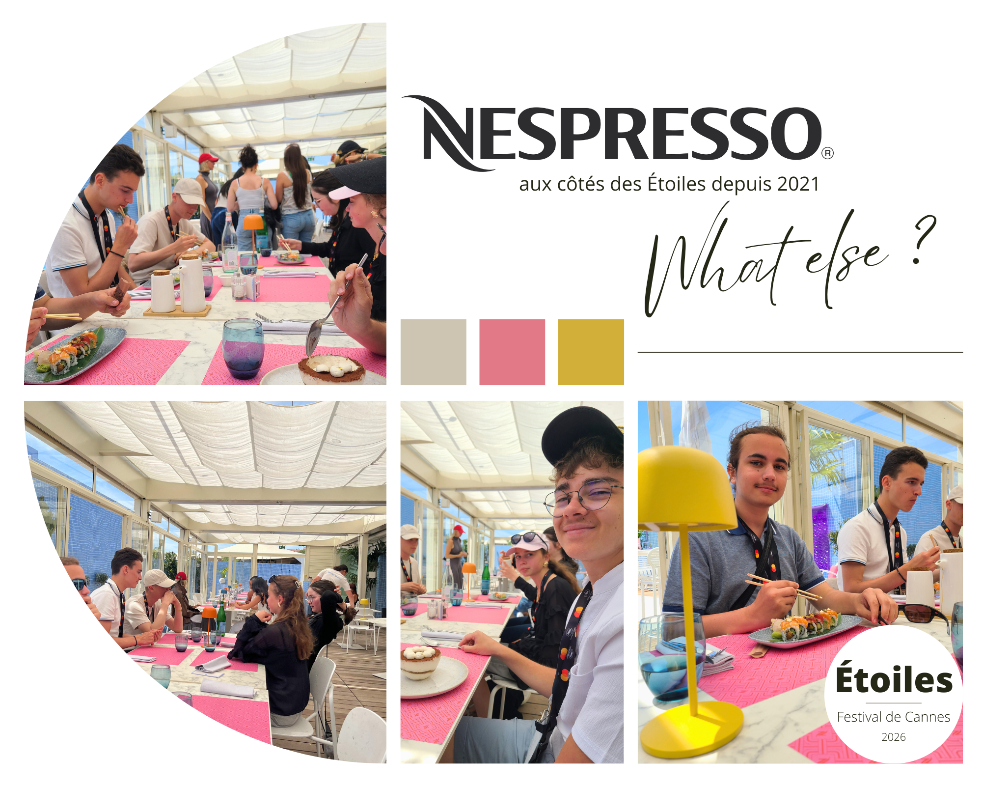 You are currently viewing Chez Nespresso, une parenthèse solaire pour les Étoiles