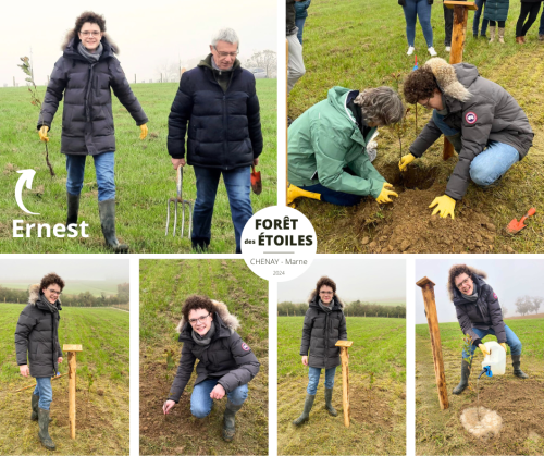 Forêt des Étoiles - Inauguration Chenay_09