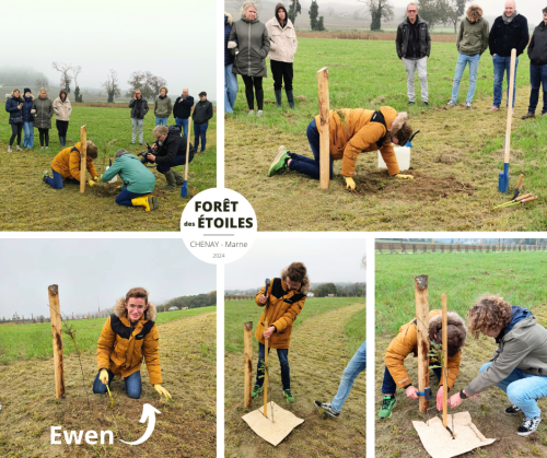Forêt des Étoiles - Inauguration Chenay_10