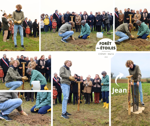 Forêt des Étoiles - Inauguration Chenay_11